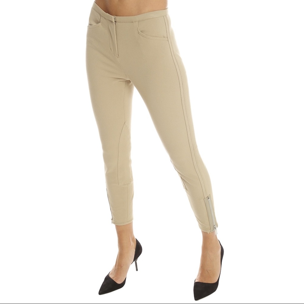 3.1 Phillip Lim Jodhpur Ankle Zip Khaki Legging